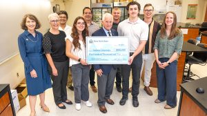 Charles Lavine biology lab upgrade