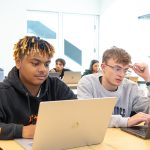 Hofstra students in classroom
